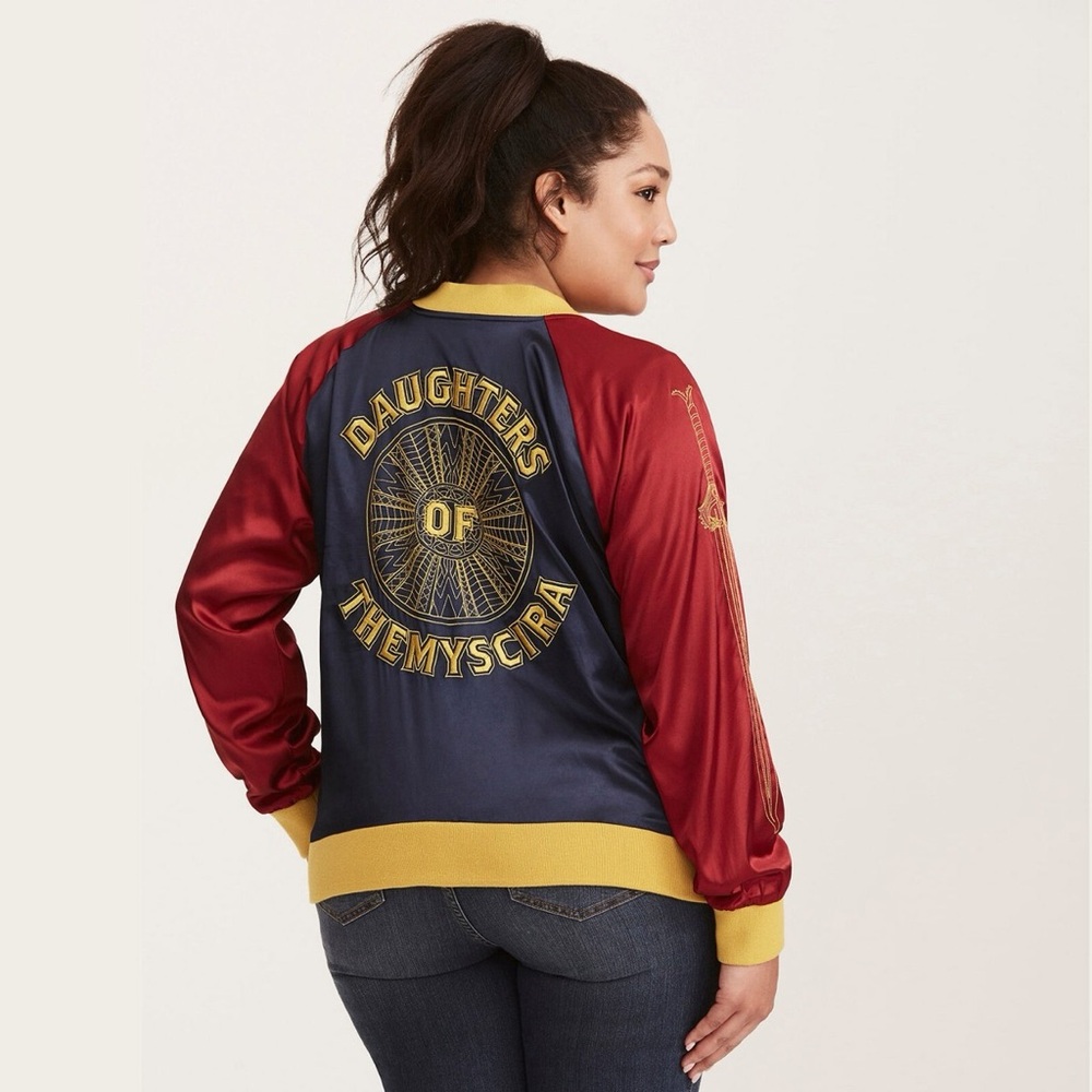 Her Universe Wonder Woman Daughters of Themyscira Bomber Jacket